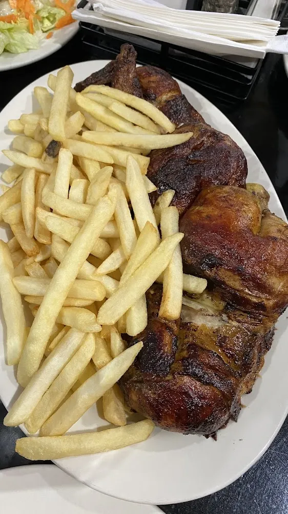 Chicken and French Fries